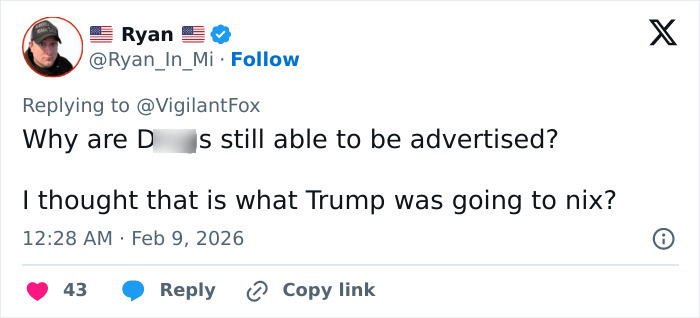 Screenshot of a tweet expressing criticism related to Serena Williams Super Bowl ad amid weight loss controversy.