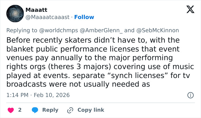 Amber Glenn speaking about backlash and threats received over her personal beliefs and public reactions.