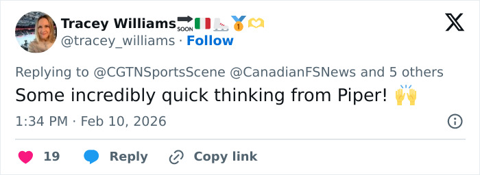 Olympic ice skater performing an incredible save on the ice after a wardrobe malfunction during a routine.