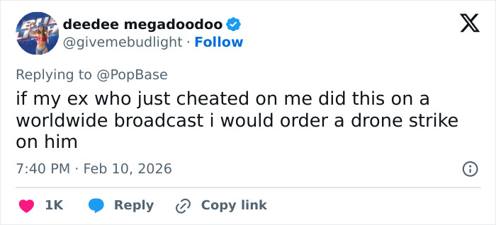 Twitter post reacting to an Olympic medalist&rsquo;s cheating confession after winning a medal in a worldwide broadcast.