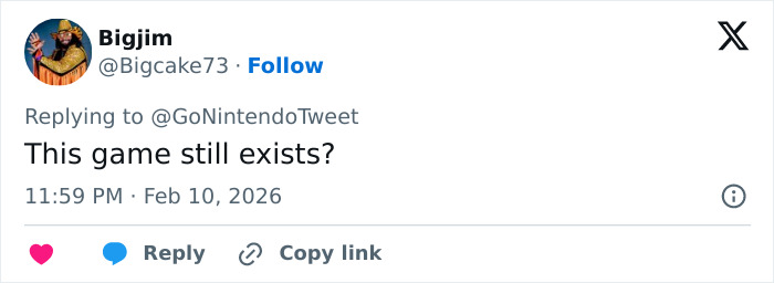 Tweet by Bigjim questioning if a mobile game involving Pok&eacute;mon catching on Epstein Island still exists.