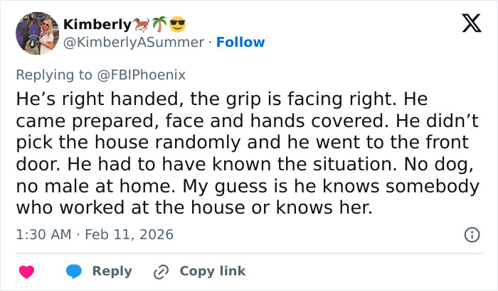 Cops Detain Man In Connection With Nancy Guthrie's Abduction As Expert Exposes Suspect's Mistake