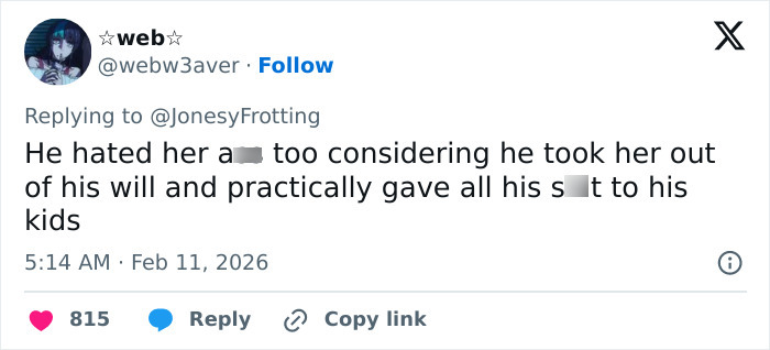 Tweet discussing Erika Kirk's relationship with Charlie and changes in his office, sparking fan scrutiny and reactions.