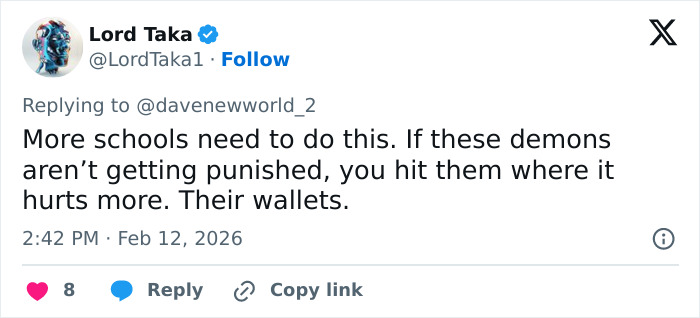 Screenshot of a Twitter reply discussing schools canceling picture day linked to disturbing Epstein files. Screenshot of a Twitter reply discussing schools canceling picture day linked to disturbing Epstein files.