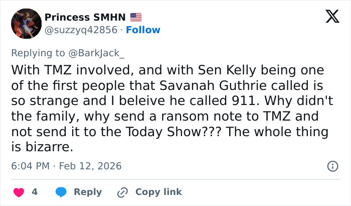 White forensic tent set up at Nancy Guthrie's home, investigating kidnapping days after the incident.