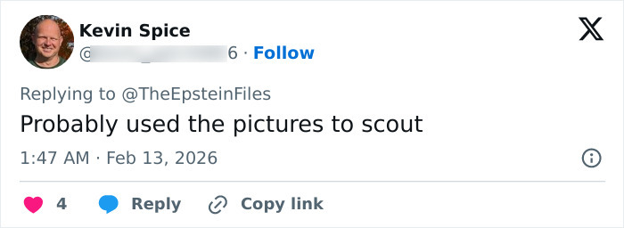 Screenshot of a social media comment discussing schools canceling picture day linked to disturbing Epstein files. Screenshot of a social media comment discussing schools canceling picture day linked to disturbing Epstein files.