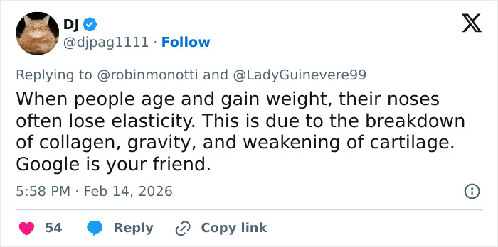 Tweet discussing theories about physical changes related to Ghislaine Maxwell&rsquo;s prison appearance questioned by internet users.