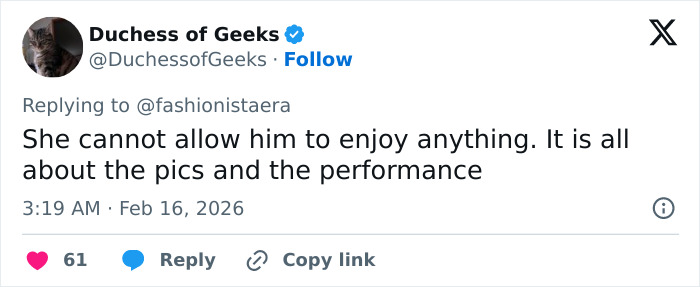 Tweet about Prince Harry's body language sparking theories during NBA All-Star Game with Meghan Markle. Tweet about Prince Harry's body language sparking theories during NBA All-Star Game with Meghan Markle.