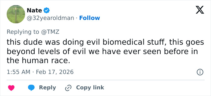 Tweet from user Nate reacting to Epstein emails revealing horrifying plants he grew and how they may have been used on victims. Tweet from user Nate reacting to Epstein emails revealing horrifying plants he grew and how they may have been used on victims.