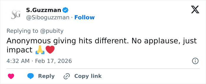 Screenshot of a tweet responding to The Big Bang Theory star Kunal Nayyar&rsquo;s GoFundMe revelation with no applause, just impact.