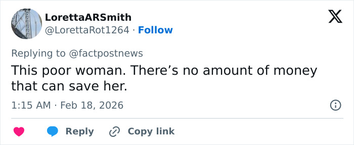 Tweet criticizing Ivanka Trump&rsquo;s transformation after Lunar New Year&rsquo;s post, mentioning doctors did a great job.