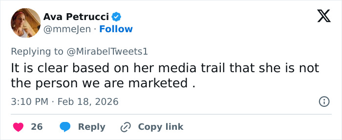 Ava Petrucci tweeting about Erika Kirk's alleged Epstein link and the viral conspiracy theories online.