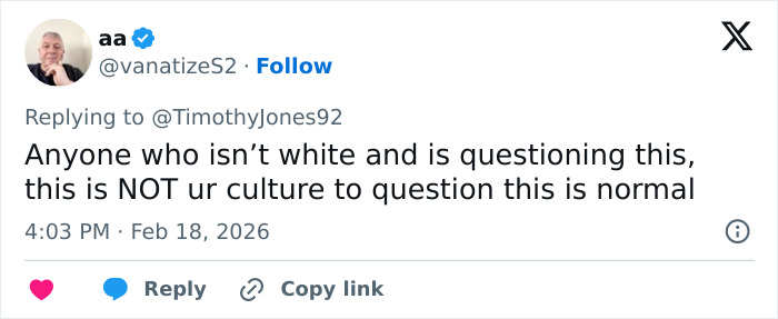 Tweet showing a user responding about culture after cops met with eerie response at fraternity hazing event.