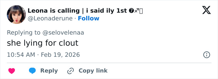 Tweet on social media expressing skepticism and calling someone a pathological liar in a brief comment.