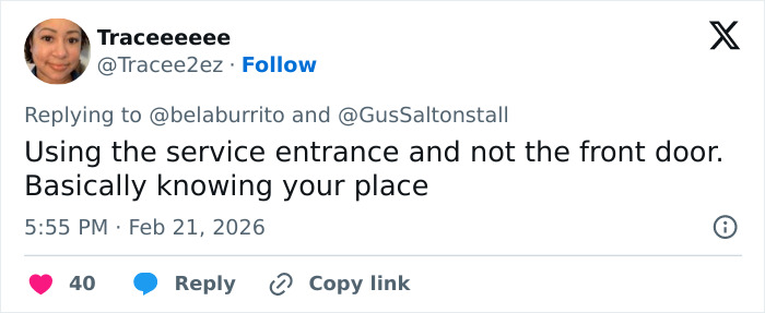 Tweet from user Traceeeeee reacting to a teacher's hot-mic moment that left students stunned and sparked public outrage.