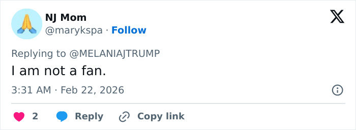 “É inapropriado”: ​​o traje de jantar dos governadores de Melania Trump provoca reações violentas