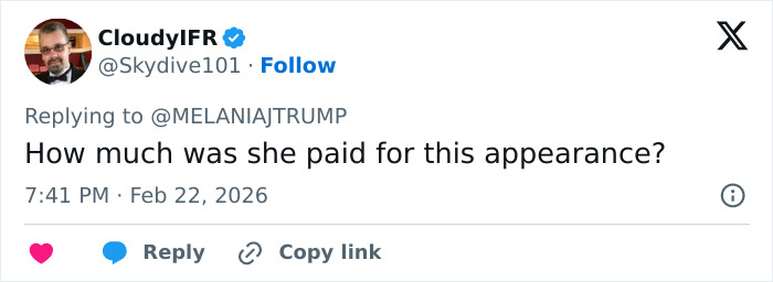 “É inapropriado”: ​​o traje de jantar dos governadores de Melania Trump provoca reações violentas