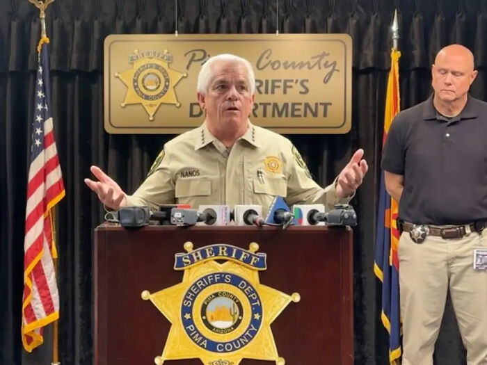 Pima County sheriff discussing police chilling new theory after Savannah Guthrie's mom vanished from Arizona home.