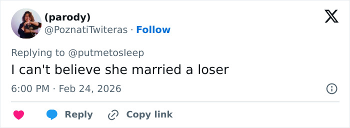 Twitter user replying with a negative comment about Selena Gomez's marriage amid viral Benny Blanco interview discussions.