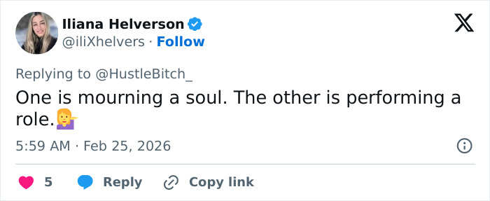 Screenshot of a social media post discussing viewers spotting odd details in Erika Kirk&rsquo;s appearance at State of the Union.