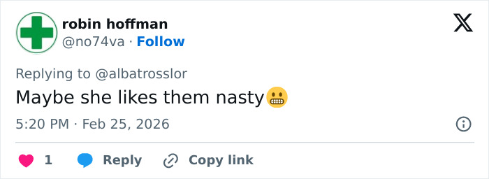 Screenshot of a tweet with a comment and emoji, related to Benny Blanco viral interview and Selena Gomez divorce rumors.