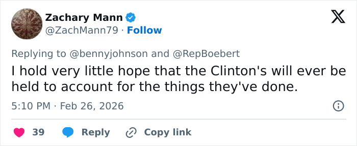 Hillary Clinton's Jaw‑Dropping Epstein Claim About Trump As She Refuses To Defend Bill In Congress Clash