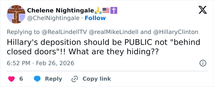 Hillary Clinton's Jaw‑Dropping Epstein Claim About Trump As She Refuses To Defend Bill In Congress Clash