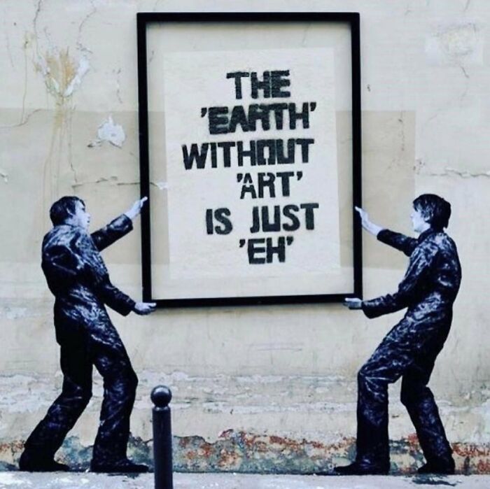 Wall In Paris, France