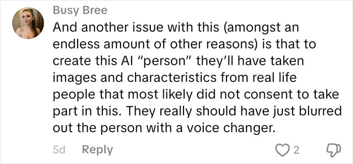 Comment discussing Netflix backlash over creative choices making the Lucy Letby documentary difficult to watch.