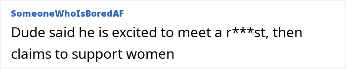 Text screenshot of a social media comment discussing support for women amidst controversy involving US Olympics hero Jack Hughes. Text screenshot of a social media comment discussing support for women amidst controversy involving US Olympics hero Jack Hughes.