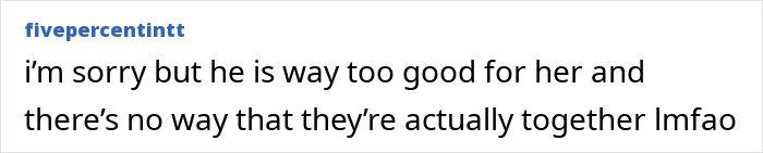 Comment reading body language from a social media post discussing tightly controlled moves by celebrities.