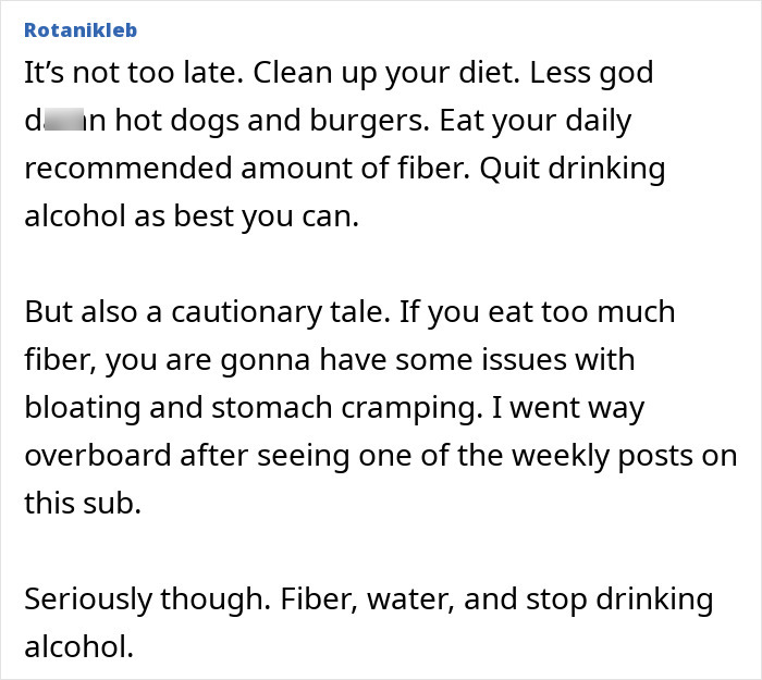 Doctor explains commonly ignored colorectal cancer symptoms with advice on diet, fiber, and alcohol for better colon health.