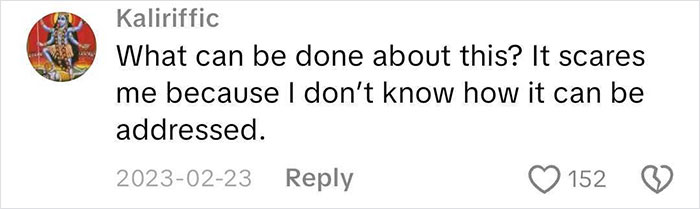 Screenshot of an online comment expressing fear and confusion in an incel forum during undercover investigation by women.