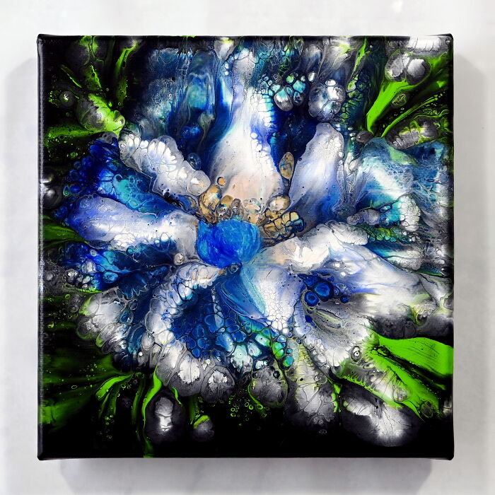 I Tried A Flower Dip With Pva Glue&hellip; This Happened