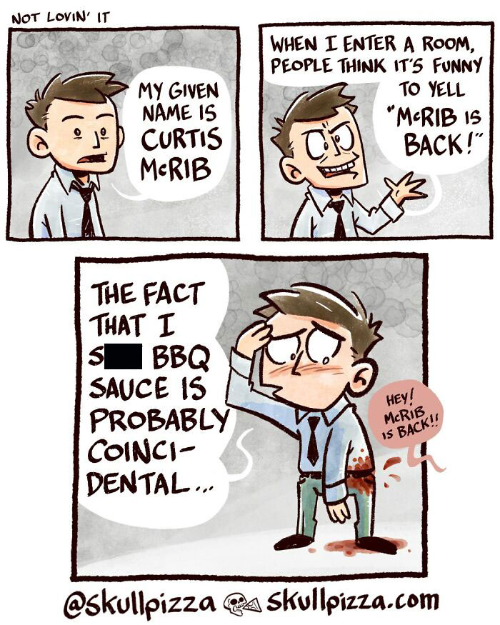 This Artist Turns Dark Humor And Strange Creatures Into Surprisingly Funny Comics (29 Pics)