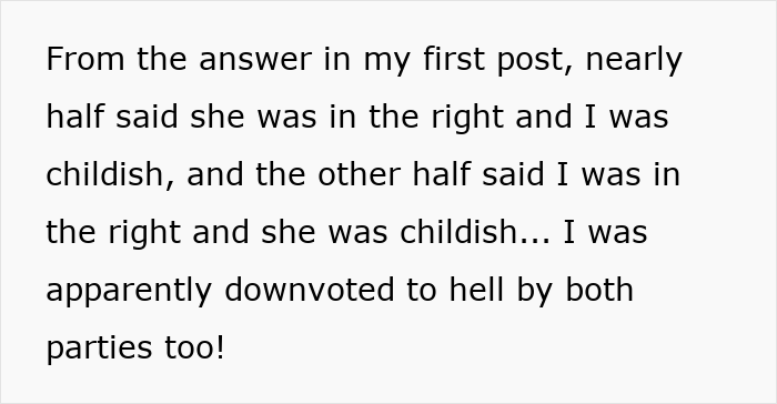 Text discussing a guy unable to handle his girlfriend refusing to wear dresses even for a wedding, with mixed opinions.