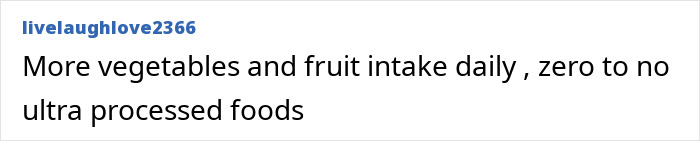 Social media post emphasizing more vegetables and fruit intake daily for colon cancer breakthrough awareness.