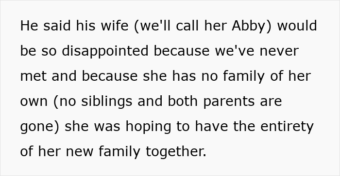 Text excerpt discussing estranged family dynamics and the impact on brothers&rsquo; marriages and family patriarch.
