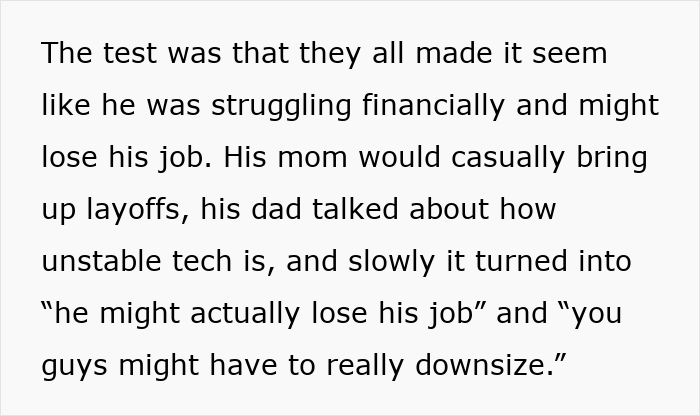 Woman Thought She Was Supporting Her Partner, Turns Out She Was Being Tested As A Gold Digger