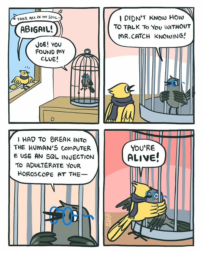 The Bird Office Saga Ends with 60 New Comics By Lark About Birds Working For A Boss Cat