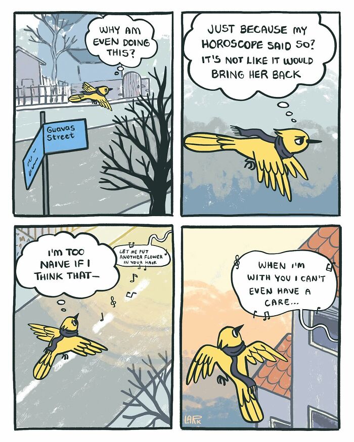 The Bird Office Saga Ends with 60 New Comics By Lark About Birds Working For A Boss Cat