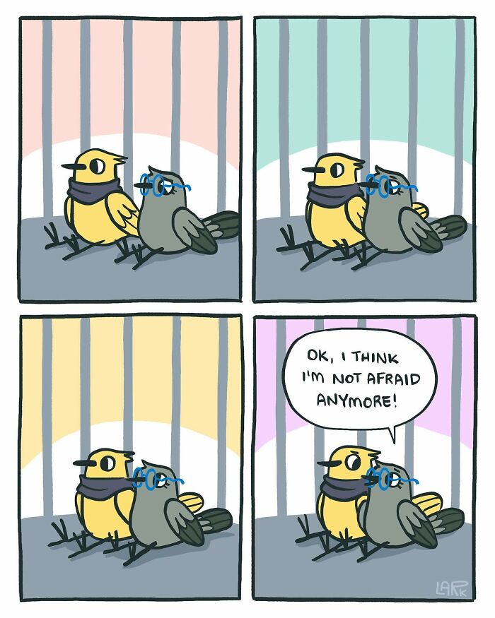 The Bird Office Saga Ends with 60 New Comics By Lark About Birds Working For A Boss Cat