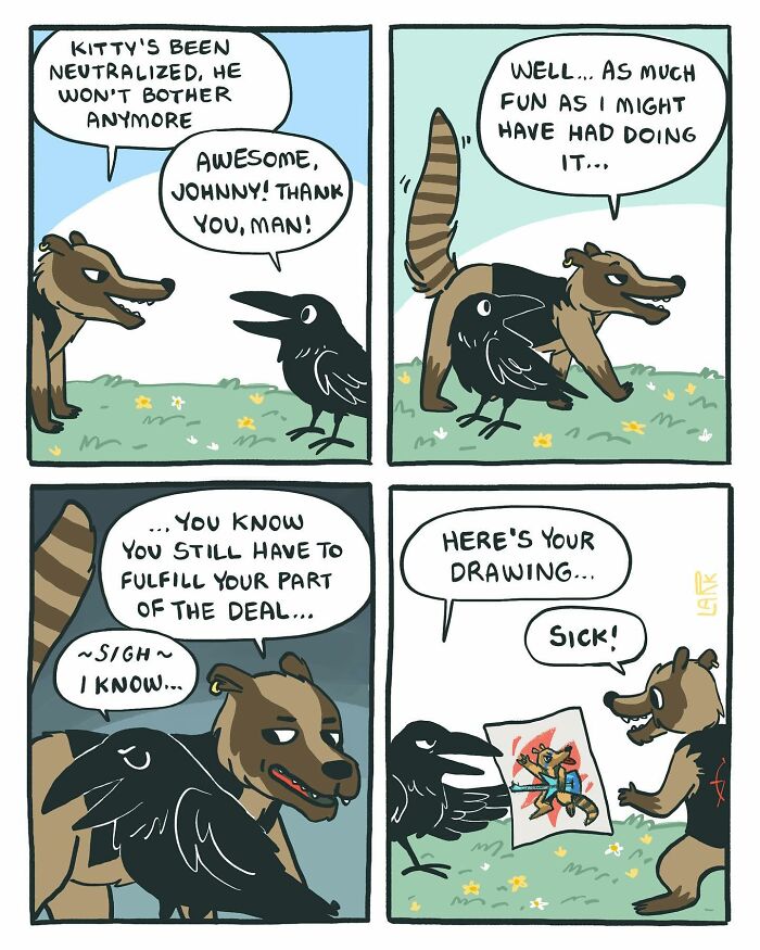 The Bird Office Saga Ends with 60 New Comics By Lark About Birds Working For A Boss Cat