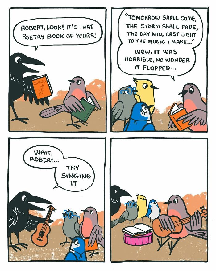 The Bird Office Saga Ends with 60 New Comics By Lark About Birds Working For A Boss Cat