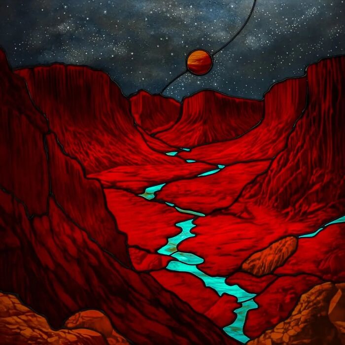 “Cliffs Of Crimson”