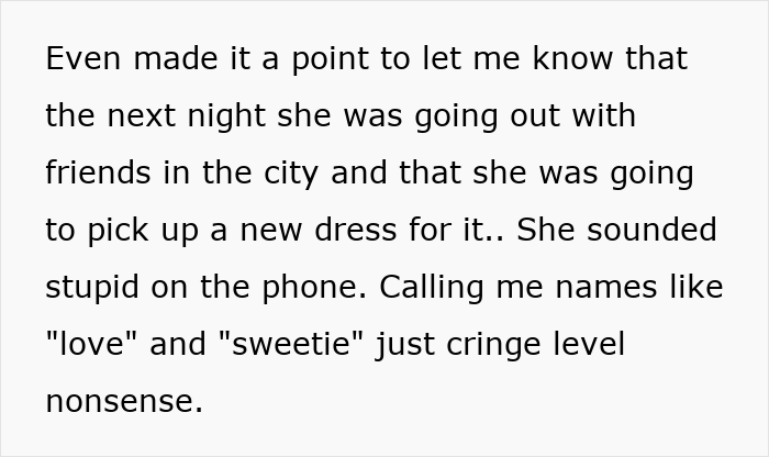 Text describing a man dealing with drama while dating a single mom, expressing frustration over phone conversations.