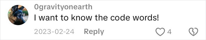 Screenshot of online comment saying I want to know the code words in a discussion on incel forums.