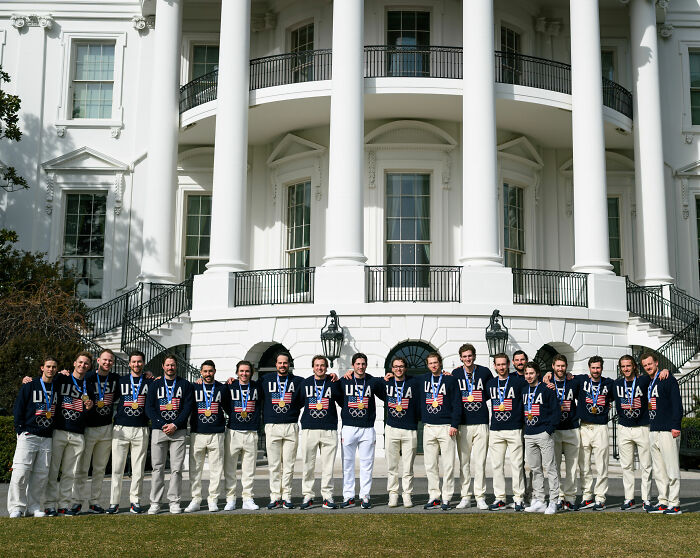 US Hockey Team's White House Visit Sparks Frenzied Reactions After Video Surfaces Of The Food US Hockey Team's White House Visit Sparks Frenzied Reactions After Video Surfaces Of The Food