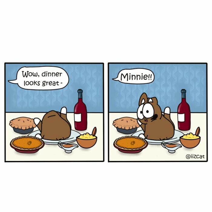 This Artist Turns The Chaos Of Living With A Cat Into Hilariously Relatable Comics (30 Comics)