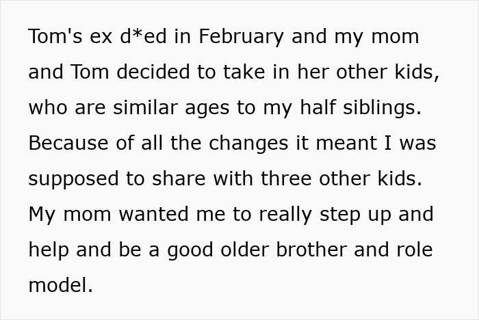 Teen overwhelmed by being a third parent to seven kids at his mom&rsquo;s house shares struggles and feelings of running away.